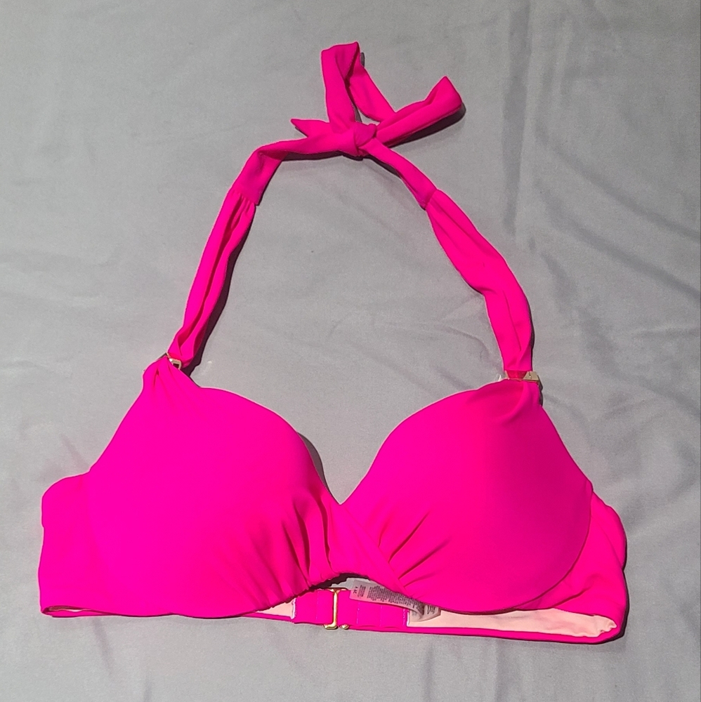 Victoria's Secret Hot Pink Bikini Top